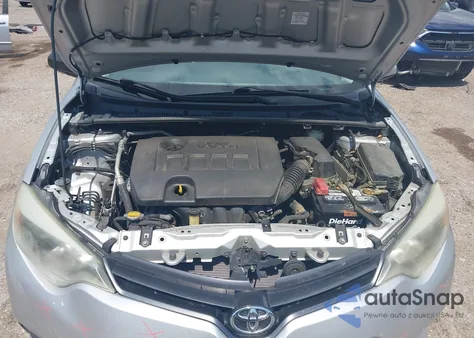 2015 Toyota Corolla Le из США, поврежденный, VIN 5YFBURHE4FP265293